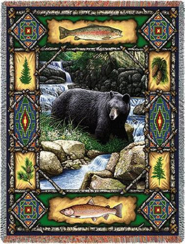 Bear Lodge Blanket - 54 x 70