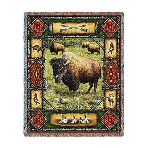 Buffalo Lodge Blanket - 53 x 70