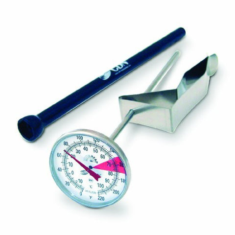ProAccurate Insta-Read Beverage & Frothing Thermometer – 7" Stem