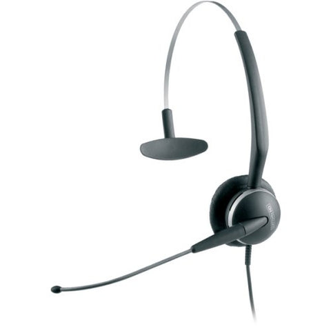 Jabra GN2119 3-in-1 Mono Corded Quick Disconnect Headset with 3 Wearing Styles for Deskphone