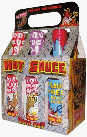 6 Pack Hot Sauce Gift Set