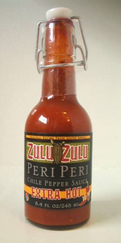 Zulu Zulu Xtra Hot Hot Sauce, 8.4oz.