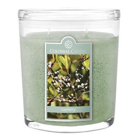 Bayberry 22 oz Scented Oval Jar Candle