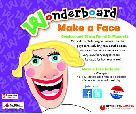 Wonderboard Make A Face Magnet Set