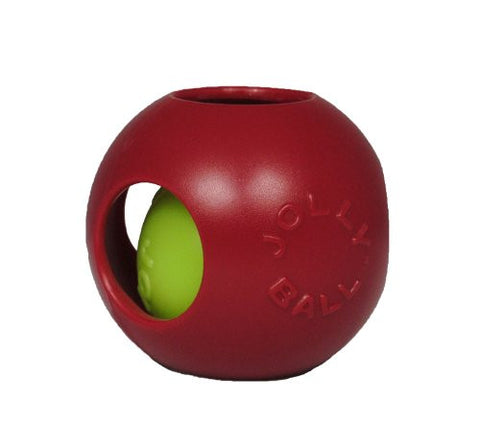Jolly Pets 4-1/2-Inch Teaser Ball, Red