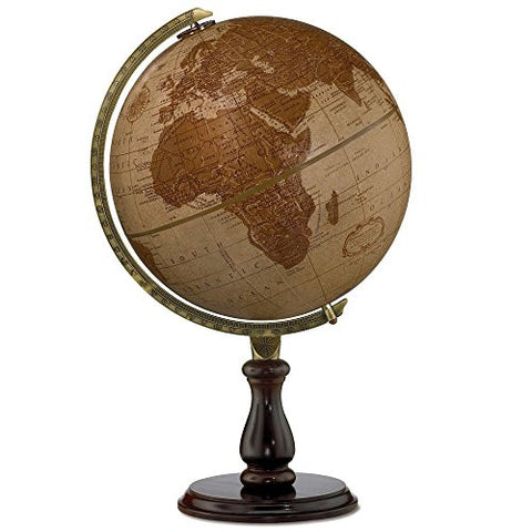 Replogle Globes Leather Expedition Globe, 12-Inch Diameter