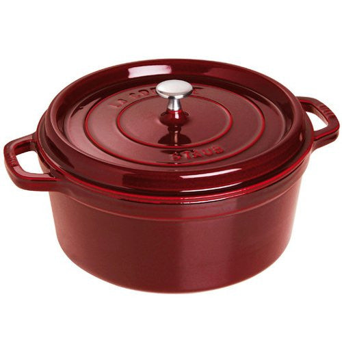 Staub Round Cocotte 8 7/8QT - Grenadine