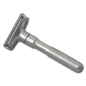 Merkur Razors F U T U R with Duoclip and adjustable blade system, in card board box with 1 blade, chrome-plated, satin finished