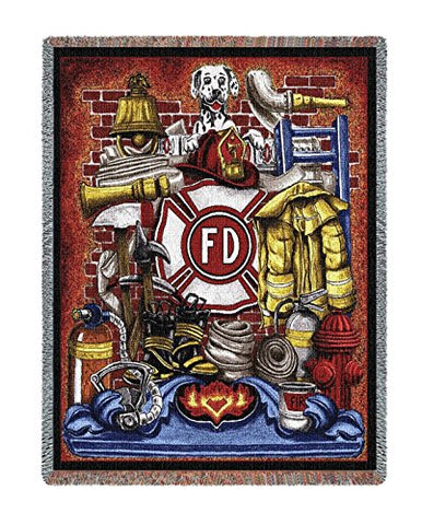 Fireman Pride Blanket- 70 x 54