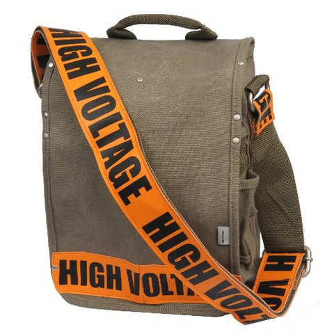Ducti High Voltage Utility Messenger Bag, Orange