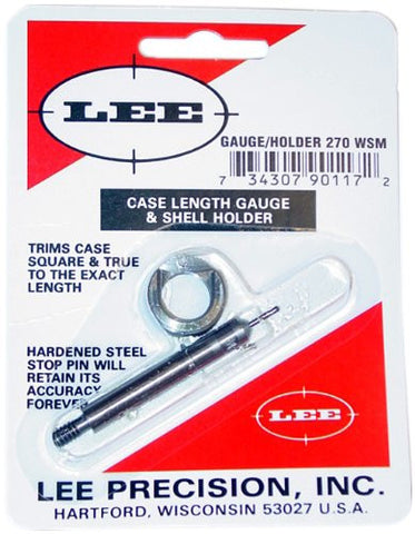Lee Precision 270 WSM Gauge/Holder