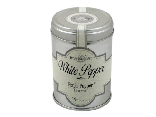 Terre Exotique Penja White Pepper (Cameroon), 2.8 oz