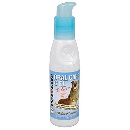 Petzlife Oral Care Gels - Salmon, 4 oz