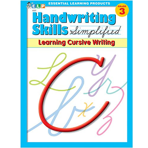 Handwriting Skills Grade 3 -  Learning Cursive