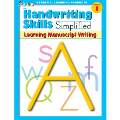Handwriting Skills Grade 1 - Learning Manuscript