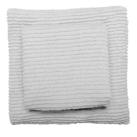 Kitchen Towel - Ripple - White
