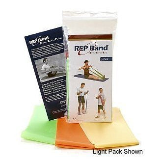 REP Band 3-Pack Exercise Kits - 4 ft - Heavy Resistance (Levels 3, 4, 5)