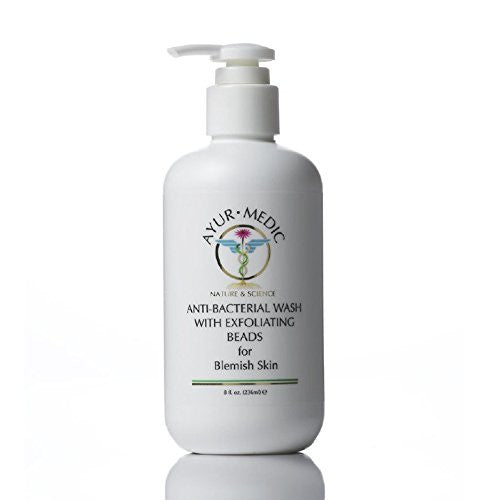 Ayur-Medic Anti-Bacterial Wash with Exfoliating Beads (8 oz)