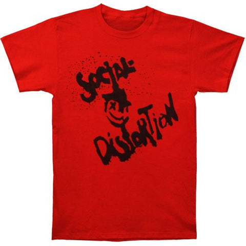 Social Distortion Happy Face T-Shirt Size L