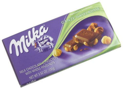 MILKA GANZE HASELNUSSE (Whole Nuts) 100g (not in pricelist)