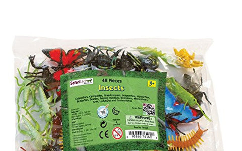 Insects Bulk Bag 48 Pieces per Package