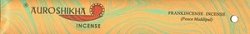 Auroshikha Incense Sticks - Frankincense 10g