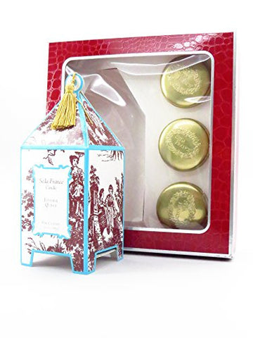 Classic Toile Candle Gift Set- Japanese Quince