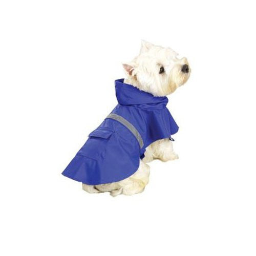Guardian Gear Brite Rain Jackets For Dogs - Blue, X-Large