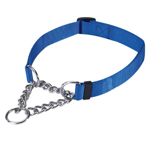 Guardian Gear Martingale Dog Collars - Blue, 16-24 in