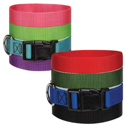 Guardian Gear Nylon Adjustable Collars - Black, 18-26 x 1 in