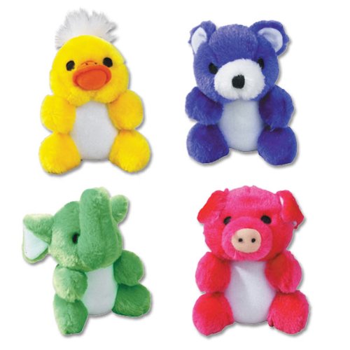 Zanies Kutie Pies Plush Toys - Elephant