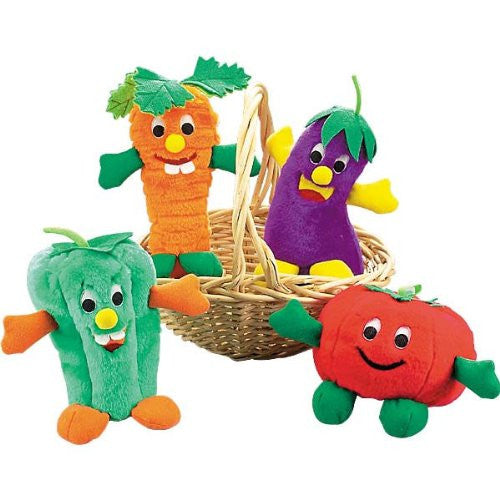 Zanies Giggling Veggies Dog Toys - Pepper