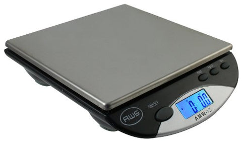 AMW Tabletop Scale 500g x 0.1g BLK