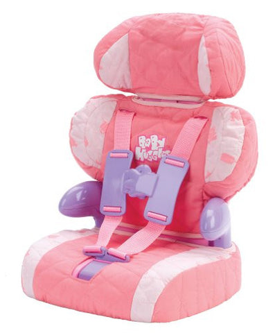 Car Booster Seat, Pink and Purple, Suitable for Doll Sizes up to 46cm (doll not included.)