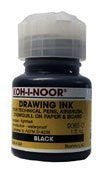 BLACK 1 OZ. 5 PK KIN DRAWING INK - BX