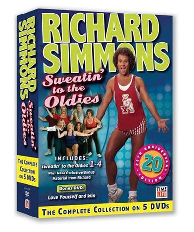 Richard Simmons Sweatin' to Oldies® - 5 DVD Set