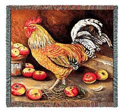 English Cockerel Blanket - 54 x 70