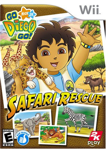 Go Diego Go:  Safari Rescue (Nintendo Wii)