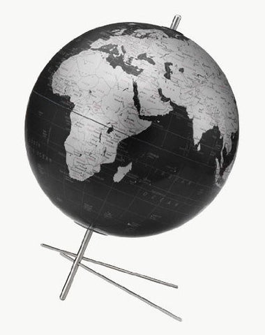 Replogle Globes Mikado Globe, Slate Gray Ocean, 12-Inch Diameter