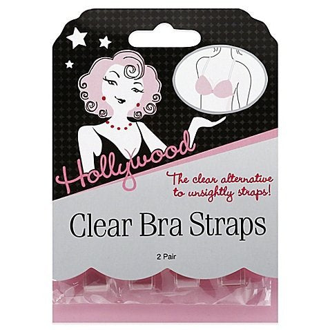 Clear Bra Straps 2 pairs/pack