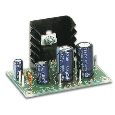 Assembled 7W Amplifier, 2.2 x 1.4"