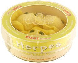 Giant Microbes Herpes (Herpes Simplex Virus 2) Petri Dish