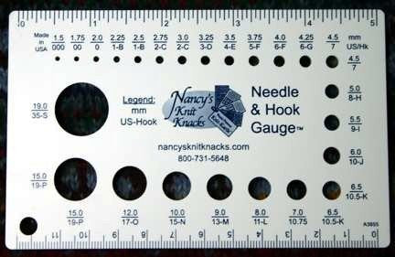 Needle & Hook Gauge