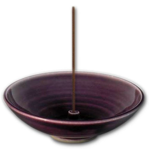 Plum 4-inch Round Holder