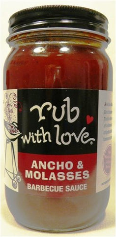 Ancho & Molasses BBQ Sauce, 16 oz jar