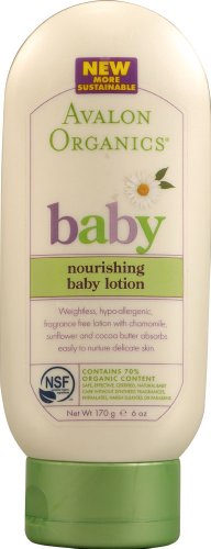 Avalon Baby Lotion, Weightless & Nourishing, 6 oz