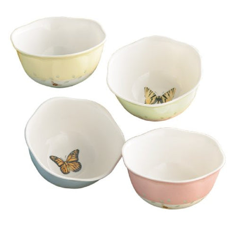 Butterfly Meadow 8-Ounce Dessert Bowls Set of 4