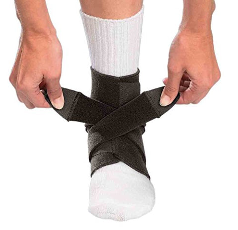 Ankle Support -Blk Adjustable Osfm