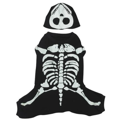 Casual Canine Glow Bones Costumes - X-Large