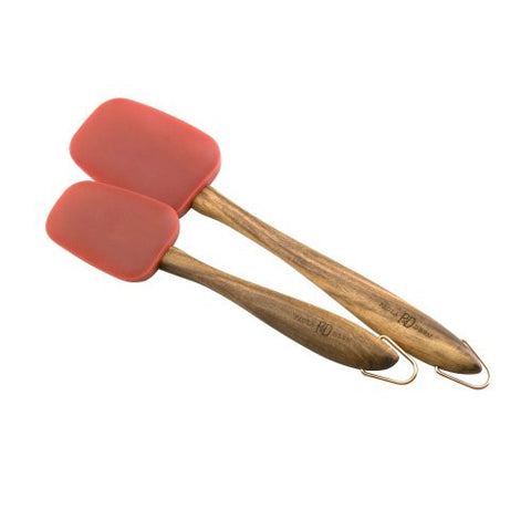 Paula Deen Silicone Spoonula Sets (Color: Red)